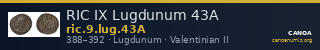 RIC IX Lugdunum 43A — CANOA