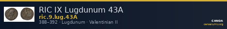 RIC IX Lugdunum 43A — CANOA