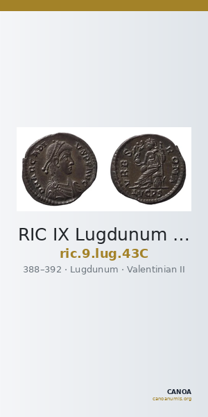 RIC IX Lugdunum 43C — CANOA