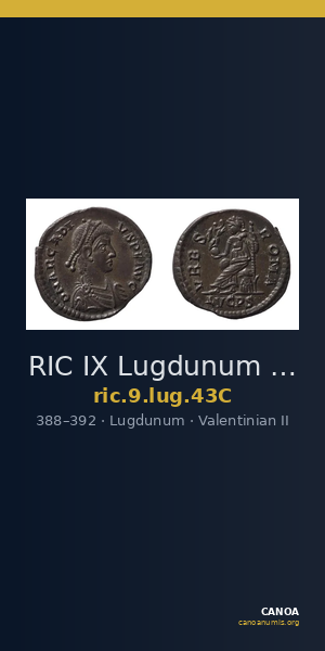 RIC IX Lugdunum 43C — CANOA