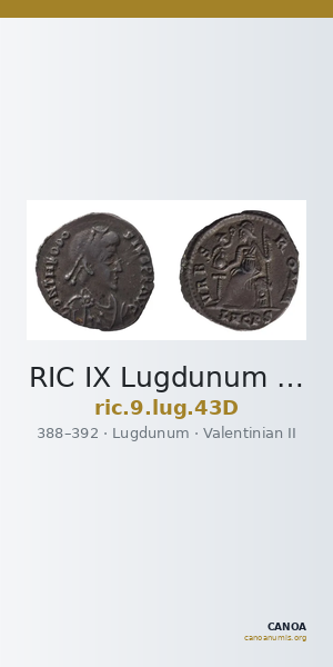 RIC IX Lugdunum 43D — CANOA