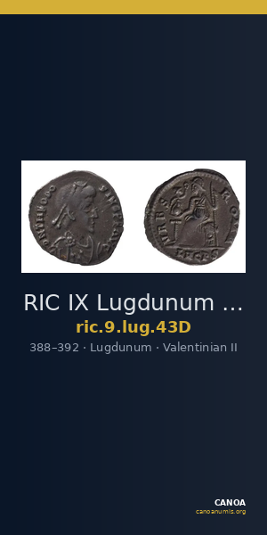 RIC IX Lugdunum 43D — CANOA