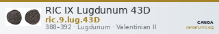RIC IX Lugdunum 43D — CANOA
