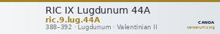 RIC IX Lugdunum 44A — CANOA