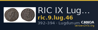 RIC IX Lugdunum 46 — CANOA