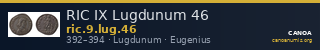 RIC IX Lugdunum 46 — CANOA