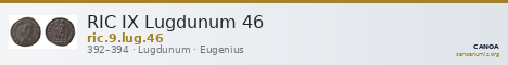 RIC IX Lugdunum 46 — CANOA