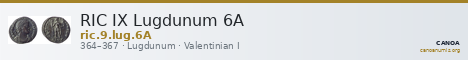 RIC IX Lugdunum 6A — CANOA