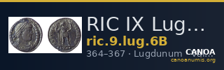 RIC IX Lugdunum 6B — CANOA