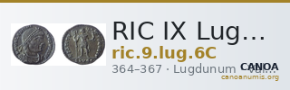 RIC IX Lugdunum 6C — CANOA