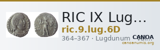 RIC IX Lugdunum 6D — CANOA