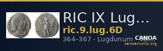 RIC IX Lugdunum 6D — CANOA