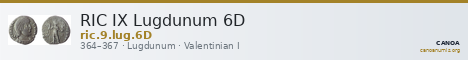 RIC IX Lugdunum 6D — CANOA