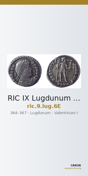RIC IX Lugdunum 6E — CANOA