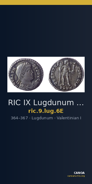 RIC IX Lugdunum 6E — CANOA