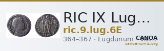 RIC IX Lugdunum 6E — CANOA