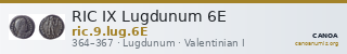 RIC IX Lugdunum 6E — CANOA