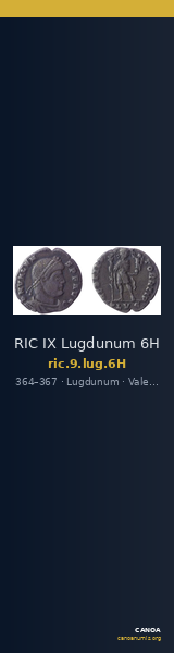 RIC IX Lugdunum 6H — CANOA