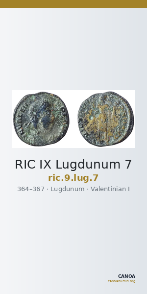RIC IX Lugdunum 7 — CANOA