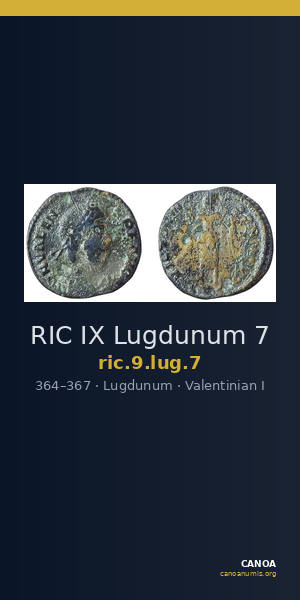 RIC IX Lugdunum 7 — CANOA