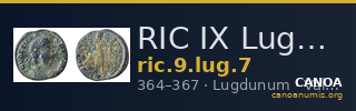 RIC IX Lugdunum 7 — CANOA