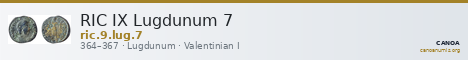 RIC IX Lugdunum 7 — CANOA