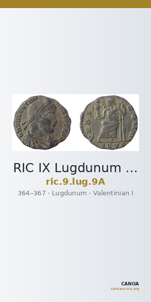 RIC IX Lugdunum 9A — CANOA