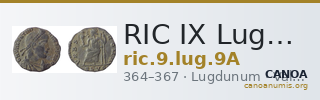 RIC IX Lugdunum 9A — CANOA