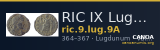 RIC IX Lugdunum 9A — CANOA
