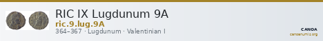 RIC IX Lugdunum 9A — CANOA