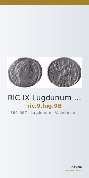 RIC IX Lugdunum 9B — CANOA