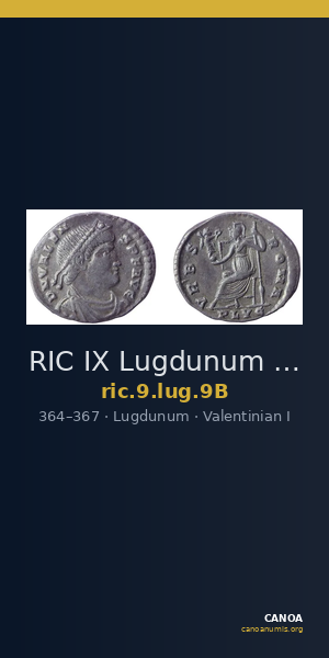 RIC IX Lugdunum 9B — CANOA