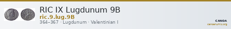 RIC IX Lugdunum 9B — CANOA