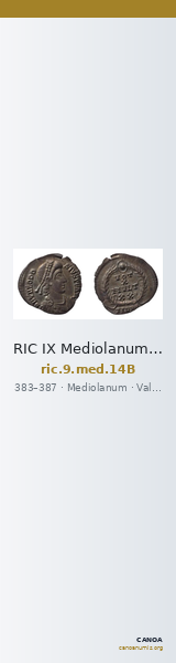 RIC IX Mediolanum 14B — CANOA