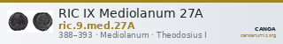 RIC IX Mediolanum 27A — CANOA