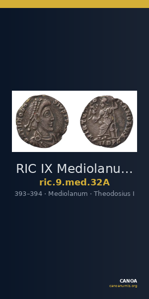 RIC IX Mediolanum 32A — CANOA