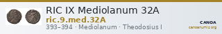 RIC IX Mediolanum 32A — CANOA