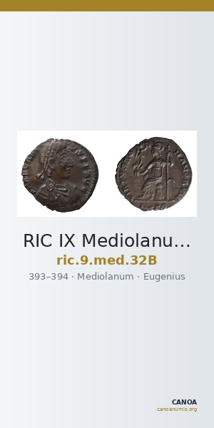 RIC IX Mediolanum 32B — CANOA