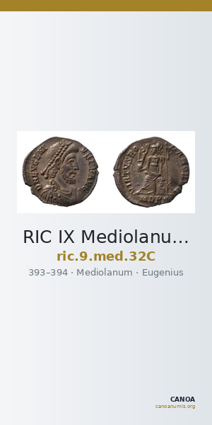 RIC IX Mediolanum 32C — CANOA