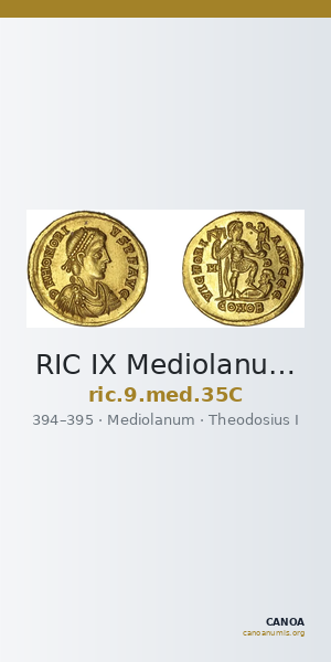 RIC IX Mediolanum 35C — CANOA