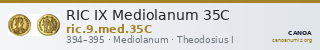 RIC IX Mediolanum 35C — CANOA