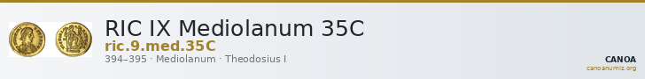 RIC IX Mediolanum 35C — CANOA