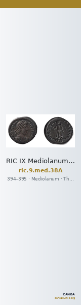 RIC IX Mediolanum 38A — CANOA