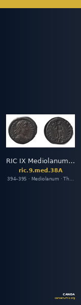 RIC IX Mediolanum 38A — CANOA