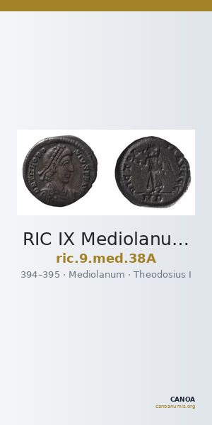 RIC IX Mediolanum 38A — CANOA