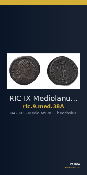 RIC IX Mediolanum 38A — CANOA