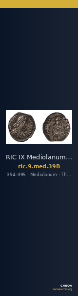 RIC IX Mediolanum 39B — CANOA