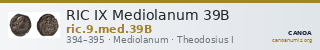 RIC IX Mediolanum 39B — CANOA
