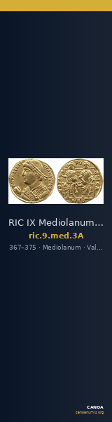 RIC IX Mediolanum 3A — CANOA