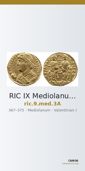 RIC IX Mediolanum 3A — CANOA